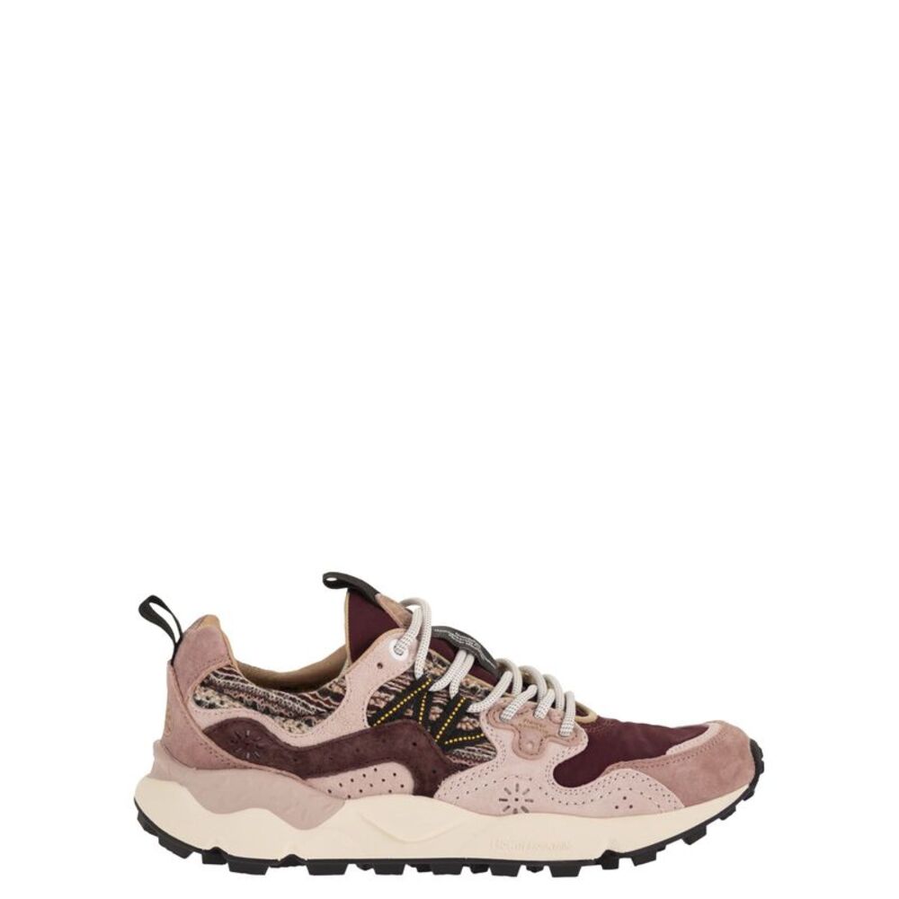 Flower Mountain Women Yamano 3 - Sneakers In Suede And Technical Fabric